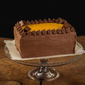 Torta Panqueque Naranja-Chocolate